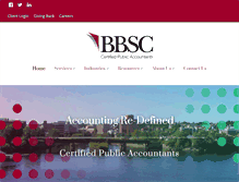 Tablet Screenshot of bbsccpa.com